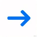 Blue arrow graphic illustrating the shift from rented paid media to owned reputation, a key