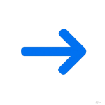 Blue arrow graphic illustrating the iterative learning process of ekko’s voice intelligence, improving draft quality