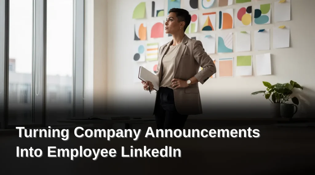 What Will You Accomplish With This Guide, Turning Company Announcements Into Employee LinkedIn